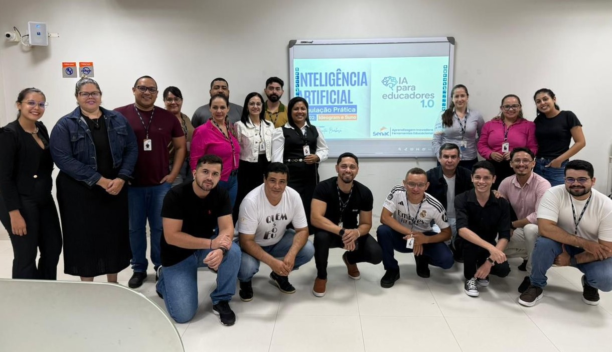 Senac Acre capacita educadores com Inteligência Artificial em Brasiléia Senac Acre capacita educadores com Inteligência Artificial em Brasiléia