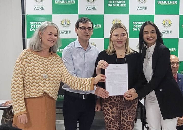 Senac Acre e Semulher firmam parceria para ofertar cerca de mil vagas em cursos profissionalizantes a mulheres em situação de vulnerabilidade Senac Acre e Semulher firmam parceria para ofertar cerca de mil vagas em cursos profissionalizantes a mulheres em situação de vulnerabilidade