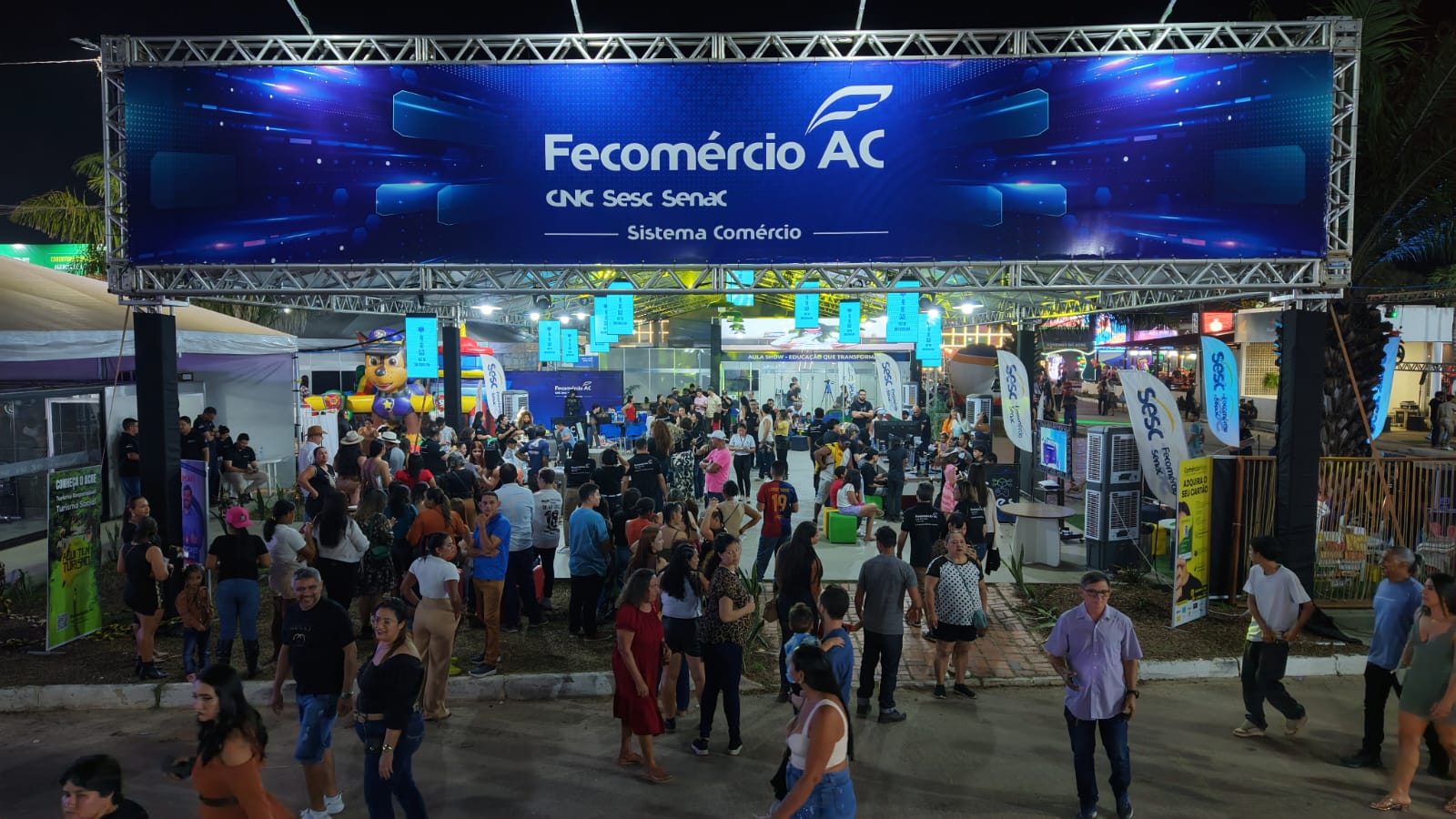 Sistema Fecomércio-Sesc-Senac/AC leva serviços gratuitos a mais de 16 mil pessoas na Expoacre 2025 Sistema Fecomércio-Sesc-Senac/AC leva serviços gratuitos a mais de 16 mil pessoas na Expoacre 2025