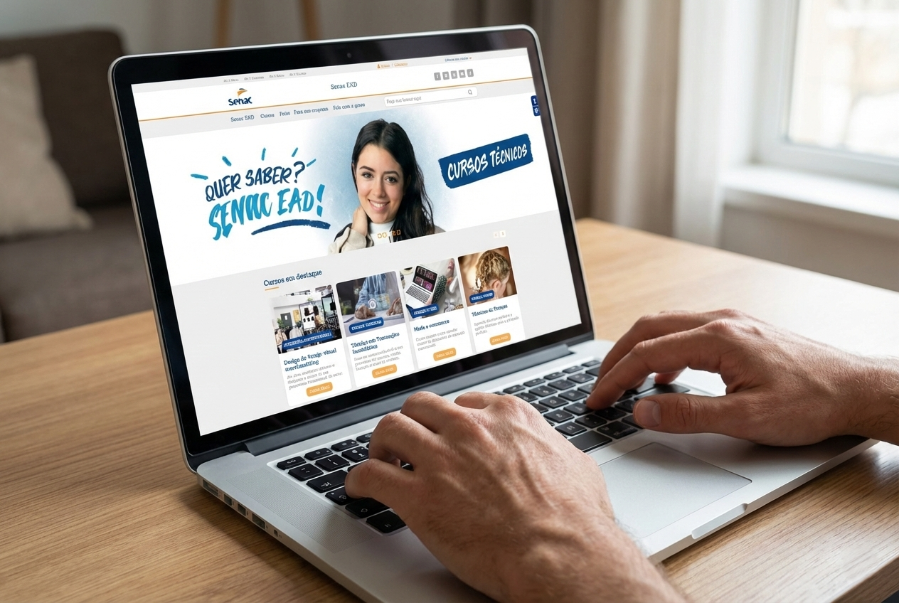 Senac abre inscrições para Graduação EAD com cursos reconhecidos pelo MEC