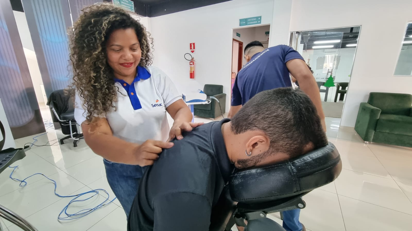 Senac Acre e Rede Amazônica encerram Novembro Azul com serviços de beleza, saúde e bem-estar